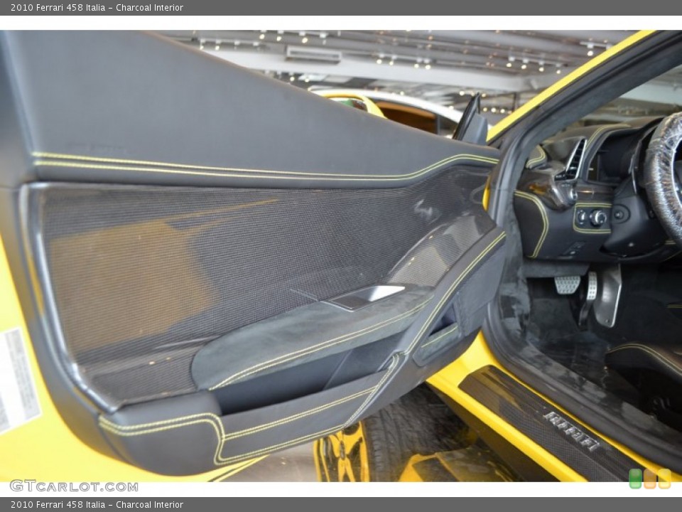 Charcoal Interior Door Panel for the 2010 Ferrari 458 Italia #70408960