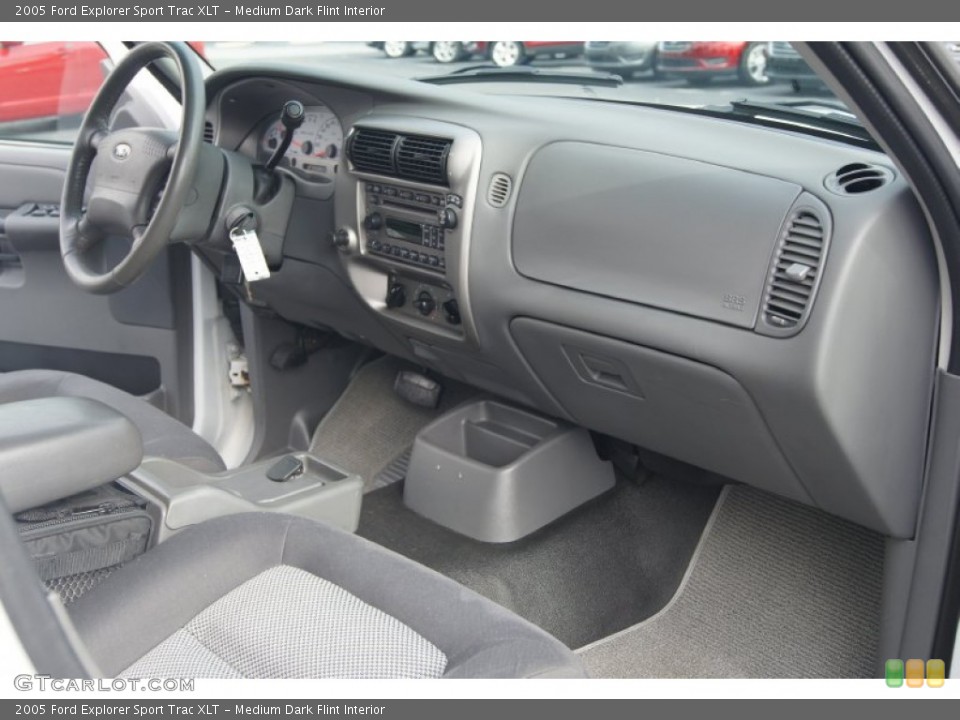 Medium Dark Flint Interior Dashboard for the 2005 Ford Explorer Sport Trac XLT #70413502