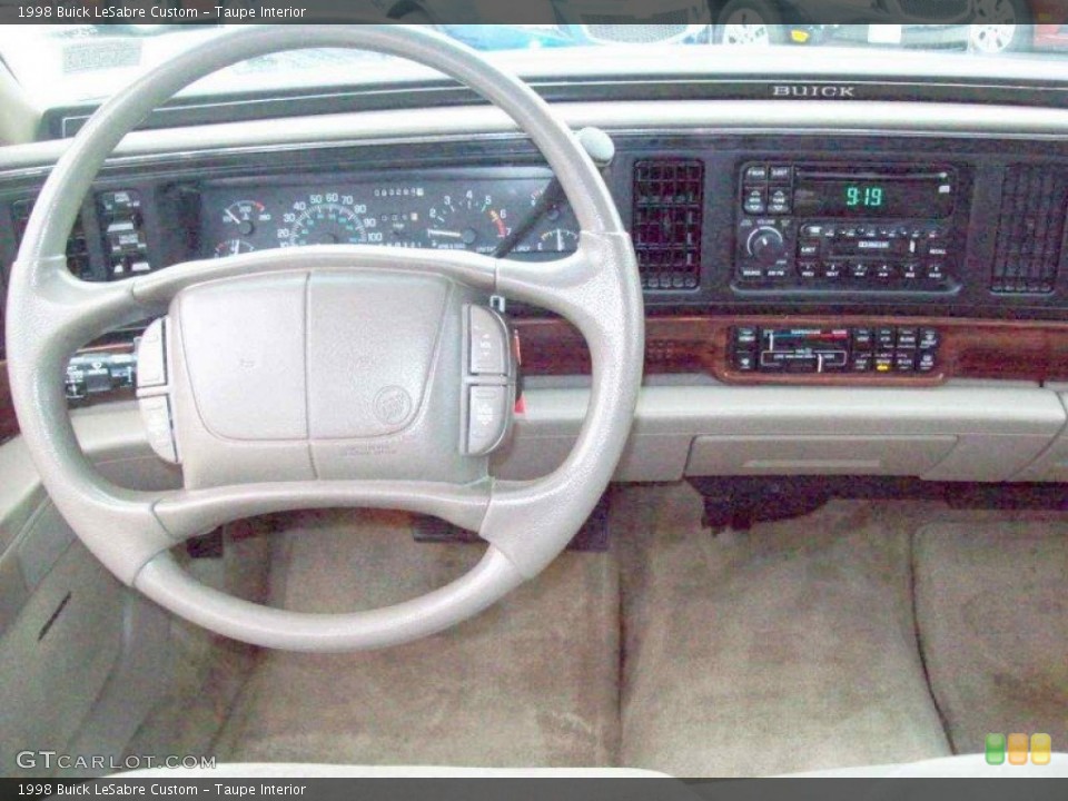 Taupe Interior Dashboard for the 1998 Buick LeSabre Custom #70415335