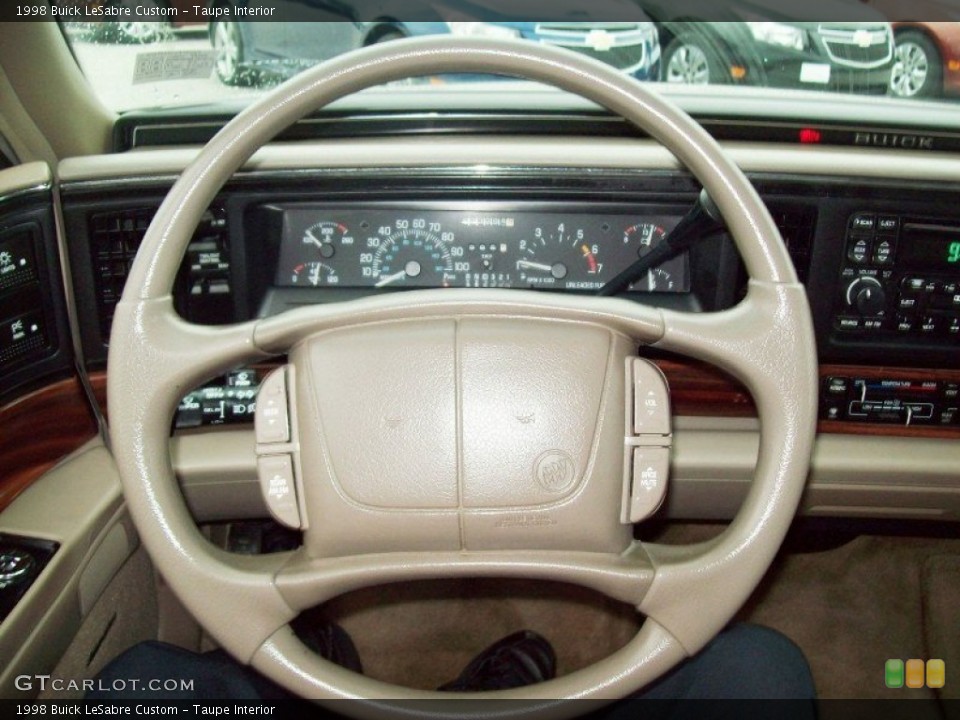 Taupe Interior Steering Wheel for the 1998 Buick LeSabre Custom #70415440