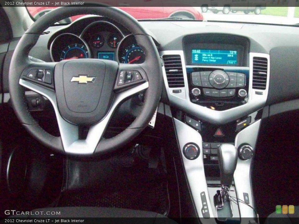 Jet Black Interior Dashboard for the 2012 Chevrolet Cruze LT #70416193