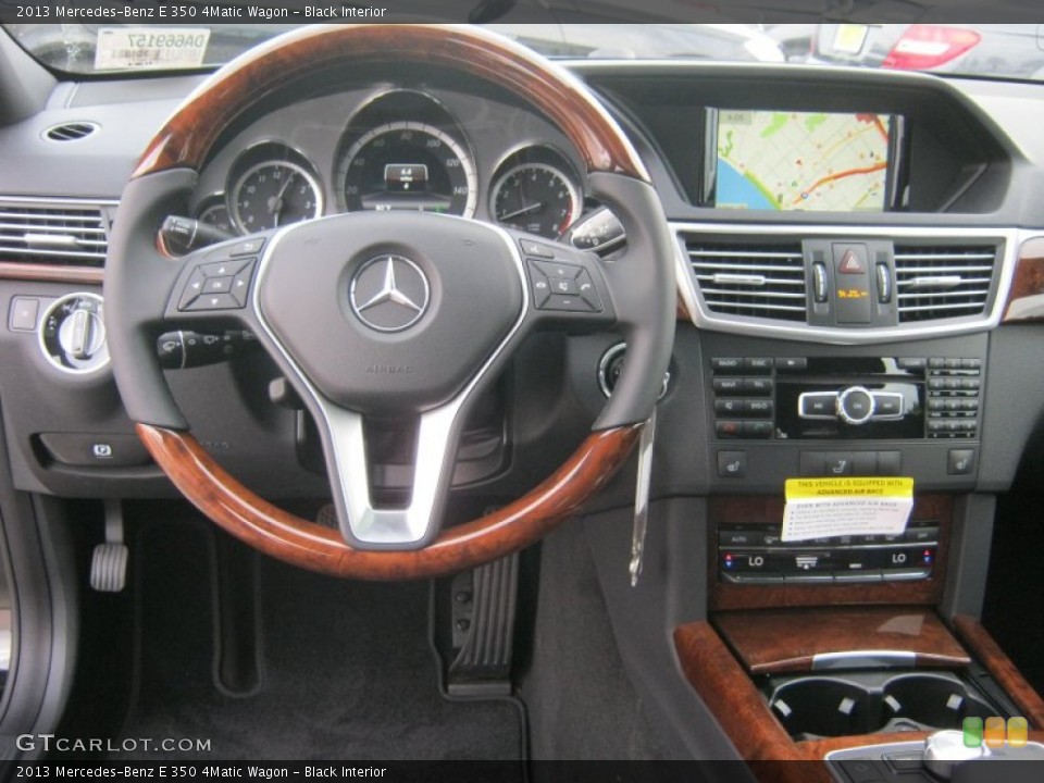 Black Interior Dashboard for the 2013 Mercedes-Benz E 350 4Matic Wagon #70420021