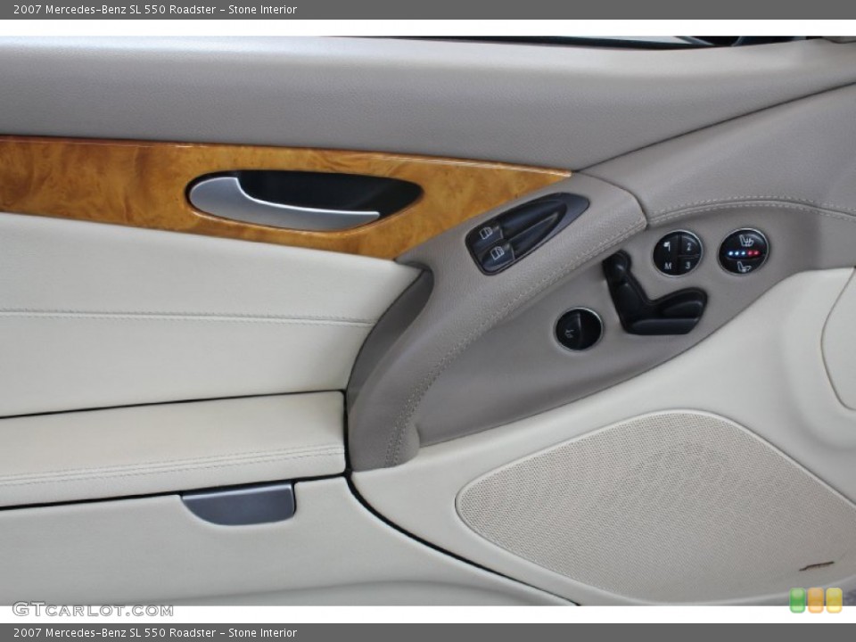 Stone Interior Controls for the 2007 Mercedes-Benz SL 550 Roadster #70420423