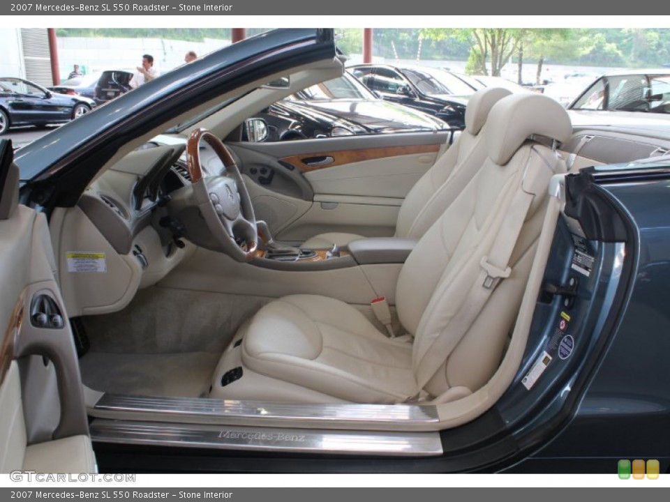 Stone Interior Photo for the 2007 Mercedes-Benz SL 550 Roadster #70420441