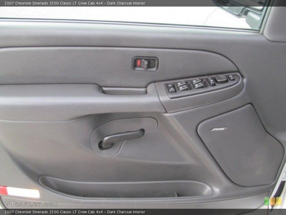 Dark Charcoal Interior Door Panel for the 2007 Chevrolet Silverado 1500 Classic LT Crew Cab 4x4 #70422739
