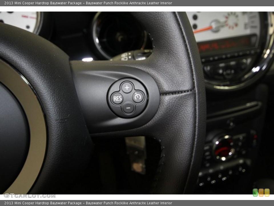 Bayswater Punch Rocklike Anthracite Leather Interior Controls for the 2013 Mini Cooper Hardtop Bayswater Package #70423792