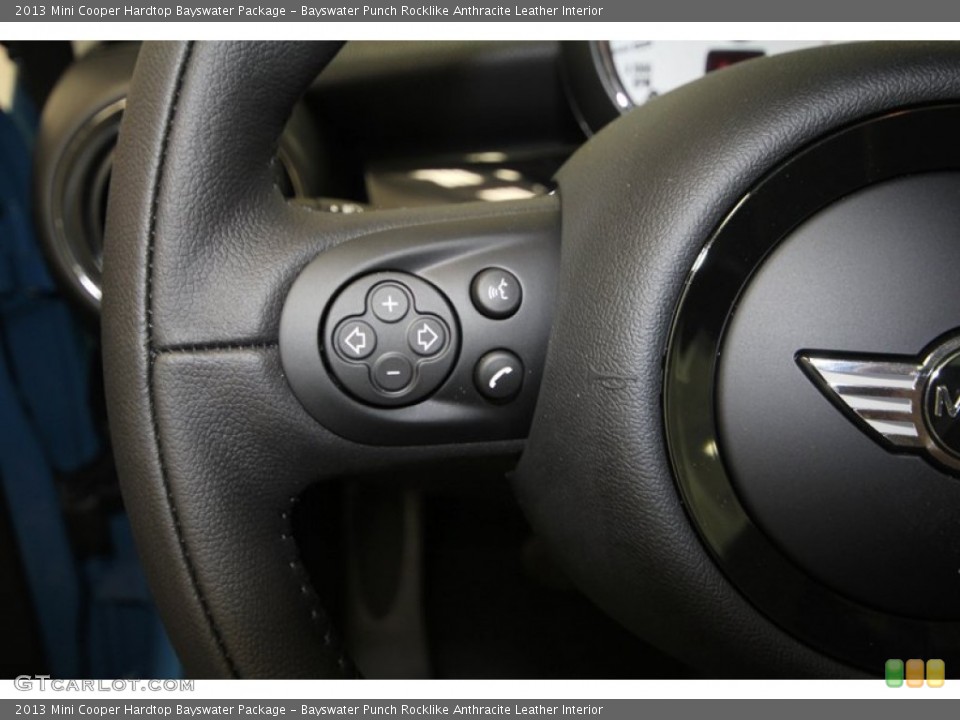 Bayswater Punch Rocklike Anthracite Leather Interior Controls for the 2013 Mini Cooper Hardtop Bayswater Package #70423801