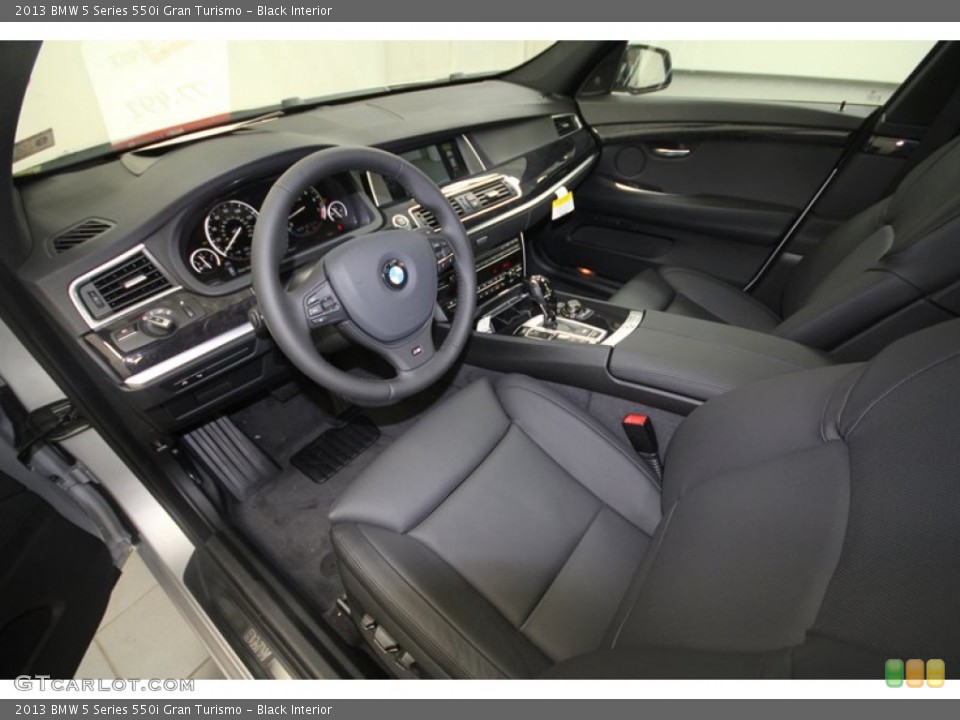 Black Interior Prime Interior for the 2013 BMW 5 Series 550i Gran Turismo #70427747