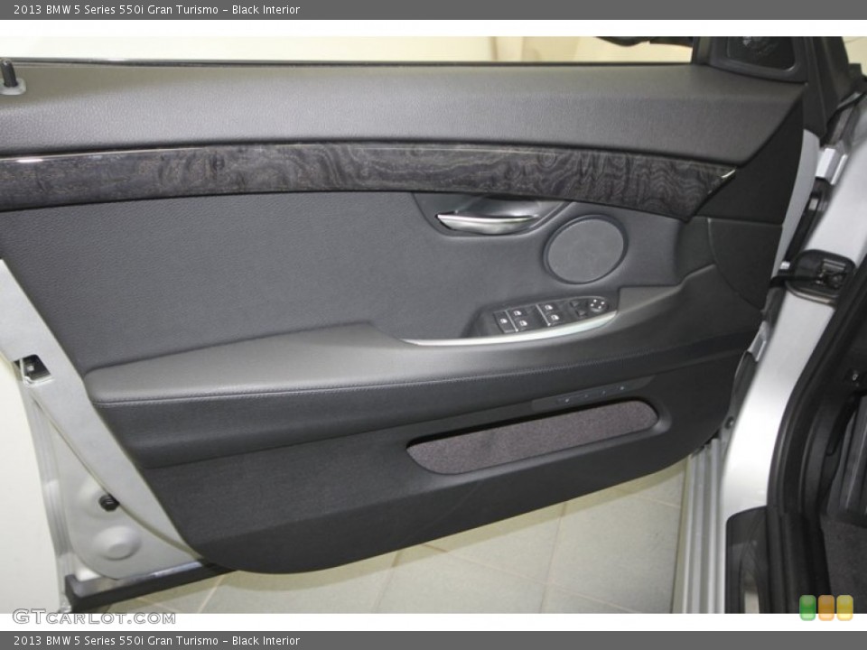 Black Interior Door Panel for the 2013 BMW 5 Series 550i Gran Turismo #70427764