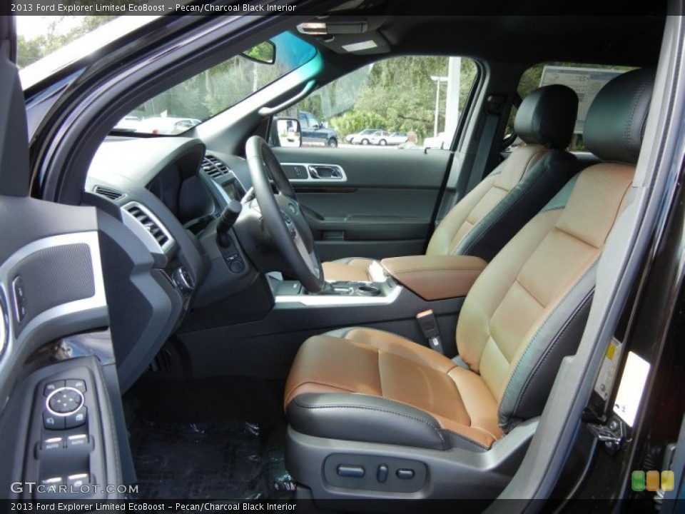 Pecan/Charcoal Black Interior Photo for the 2013 Ford Explorer Limited EcoBoost #70428763