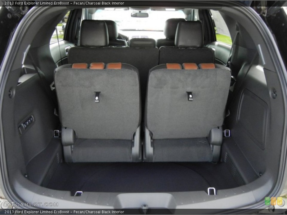 Pecan/Charcoal Black Interior Trunk for the 2013 Ford Explorer Limited EcoBoost #70428817
