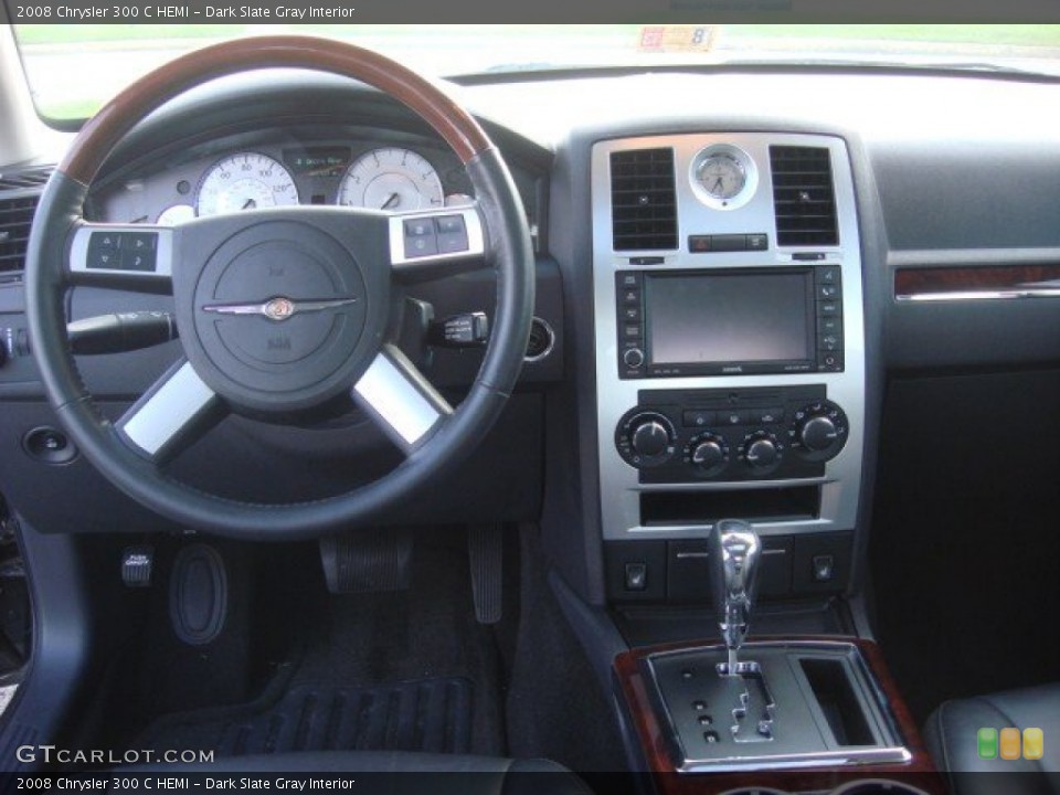 Dark Slate Gray Interior Dashboard for the 2008 Chrysler 300 C HEMI #70431600