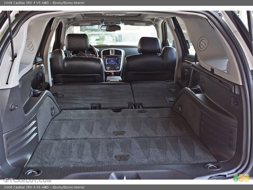 Ebony/Ebony Interior Trunk for the 2008 Cadillac SRX 4 V6 AWD #70439122