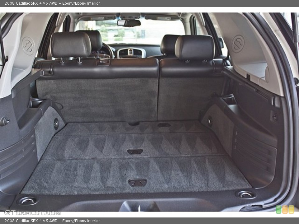 Ebony/Ebony Interior Trunk for the 2008 Cadillac SRX 4 V6 AWD #70439131