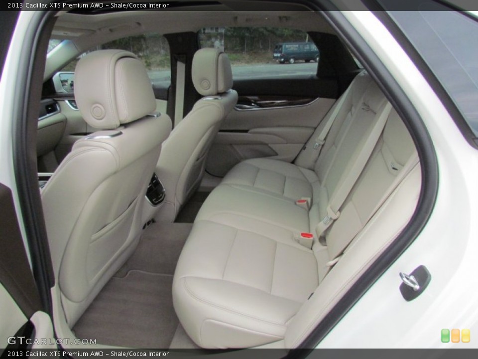 Shale/Cocoa Interior Rear Seat for the 2013 Cadillac XTS Premium AWD #70440391