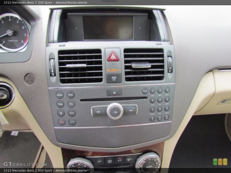Almond/Mocha Interior Controls for the 2010 Mercedes-Benz C 300 Sport #70440580