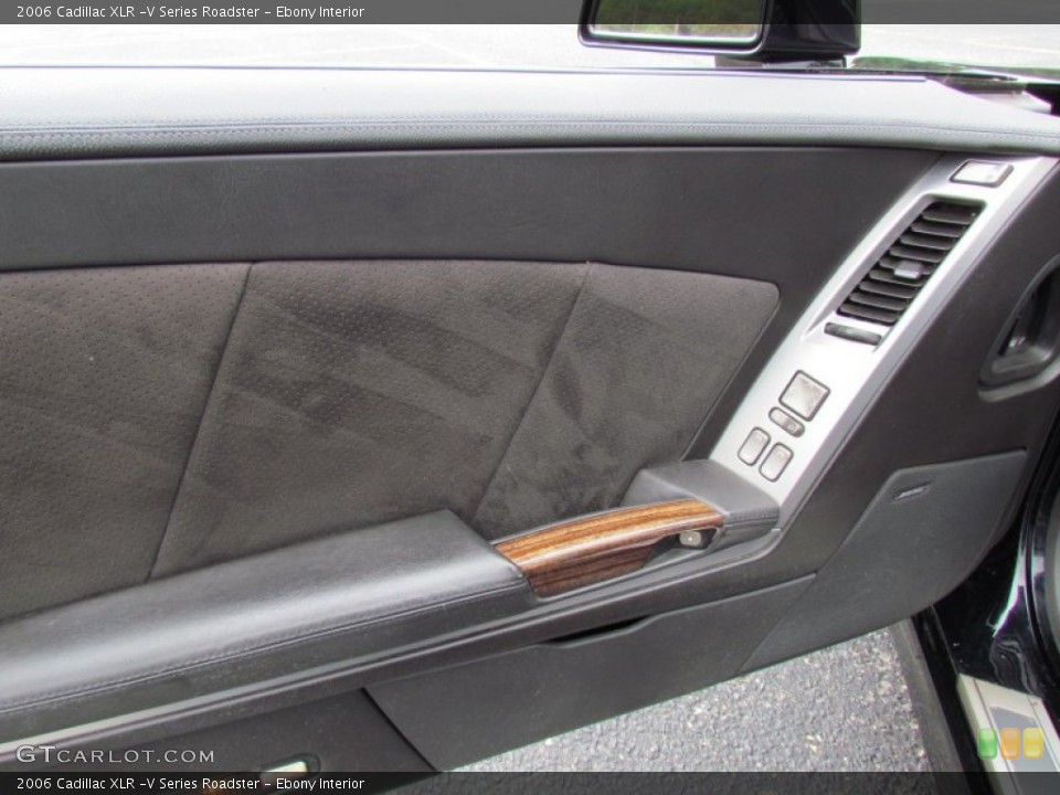 Ebony Interior Door Panel for the 2006 Cadillac XLR -V Series Roadster #70440796