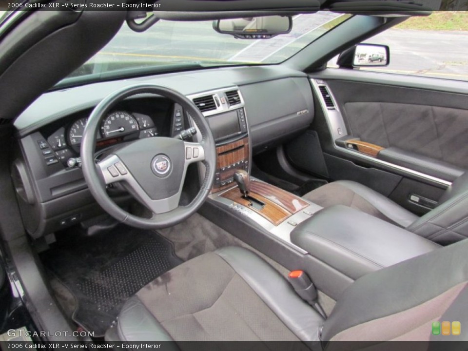 Ebony 2006 Cadillac XLR Interiors