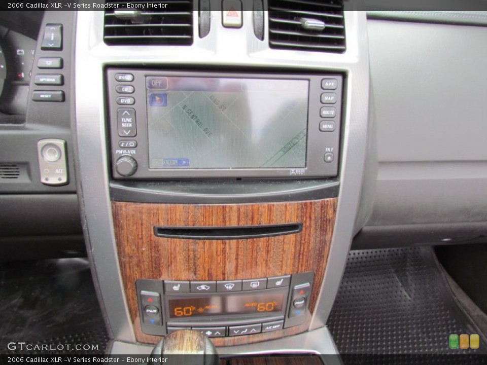 Ebony Interior Navigation for the 2006 Cadillac XLR -V Series Roadster #70440850