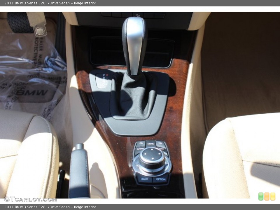 Beige Interior Transmission for the 2011 BMW 3 Series 328i xDrive Sedan #70440952