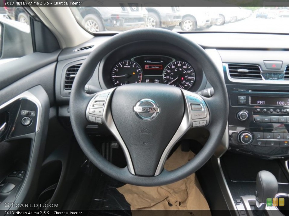 Charcoal Interior Steering Wheel for the 2013 Nissan Altima 2.5 S #70446073