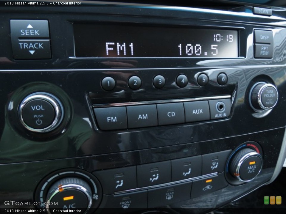 Charcoal Interior Audio System for the 2013 Nissan Altima 2.5 S #70446091