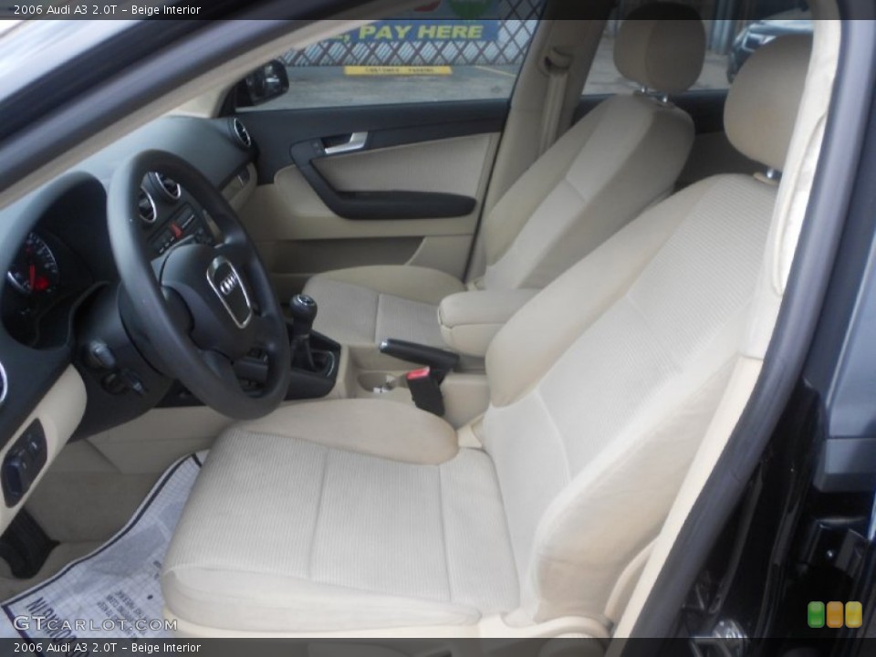 Beige Interior Photo for the 2006 Audi A3 2.0T #70450438