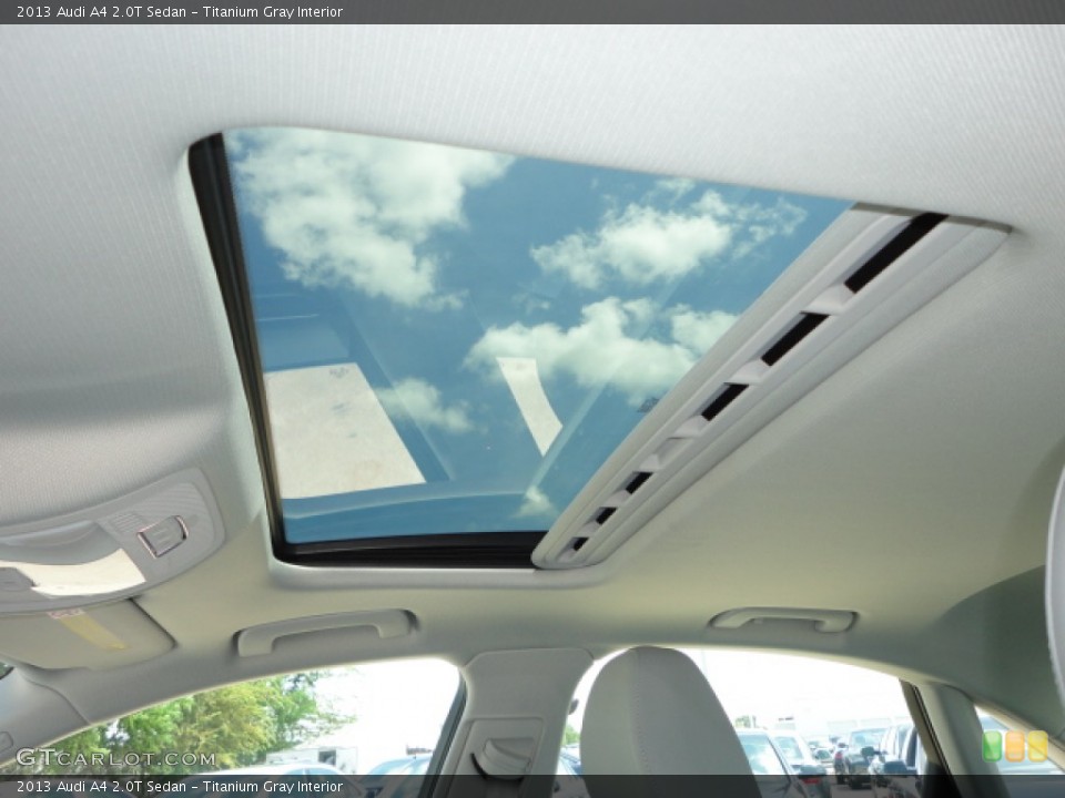 Titanium Gray Interior Sunroof for the 2013 Audi A4 2.0T Sedan #70450897