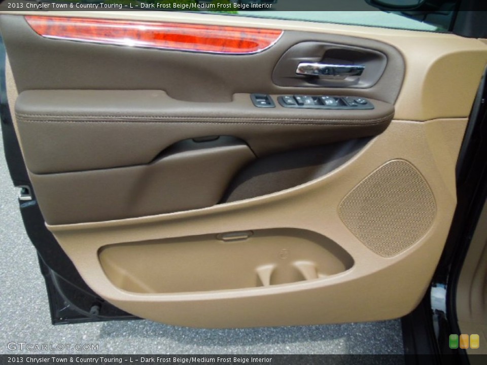 Dark Frost Beige/Medium Frost Beige Interior Door Panel for the 2013 Chrysler Town & Country Touring - L #70453480
