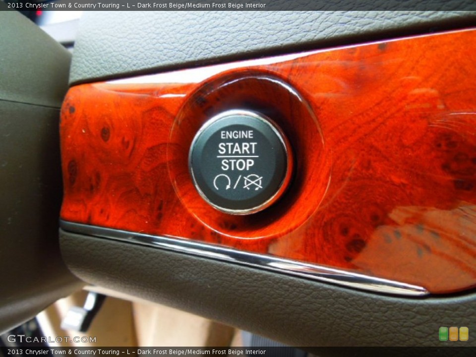 Dark Frost Beige/Medium Frost Beige Interior Controls for the 2013 Chrysler Town & Country Touring - L #70453507