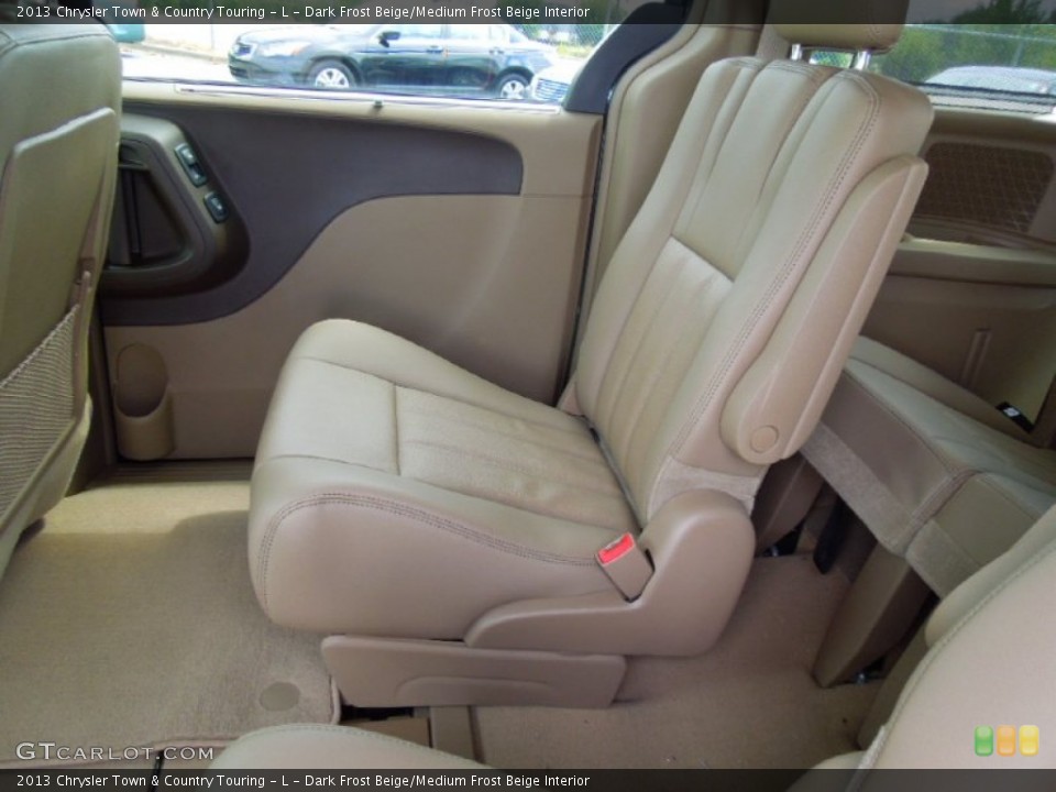 Dark Frost Beige/Medium Frost Beige Interior Rear Seat for the 2013 Chrysler Town & Country Touring - L #70453534