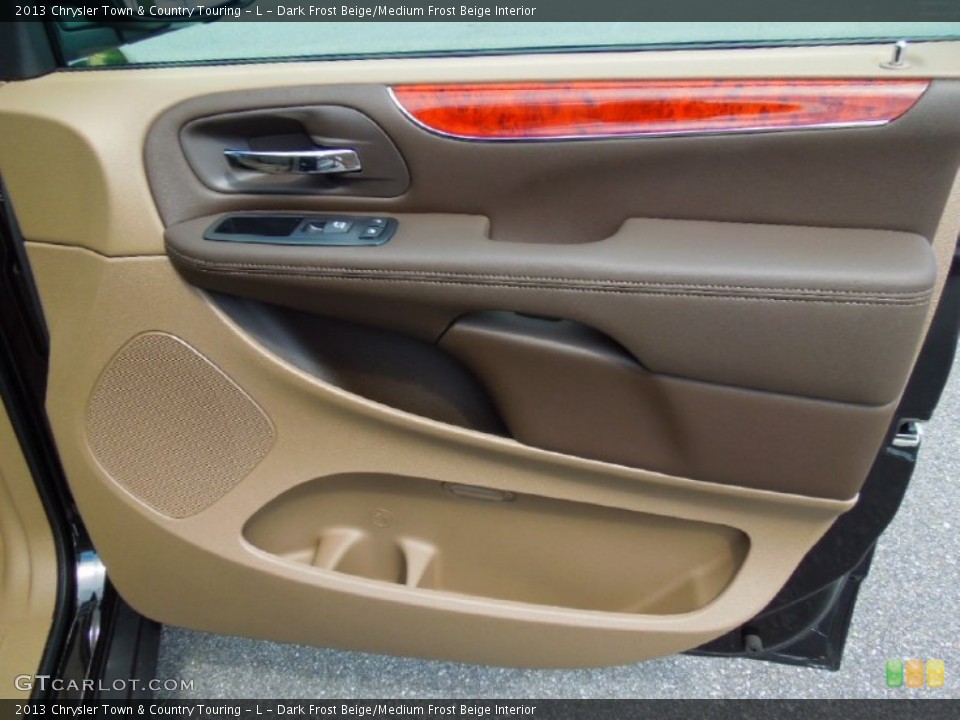 Dark Frost Beige/Medium Frost Beige Interior Door Panel for the 2013 Chrysler Town & Country Touring - L #70453615