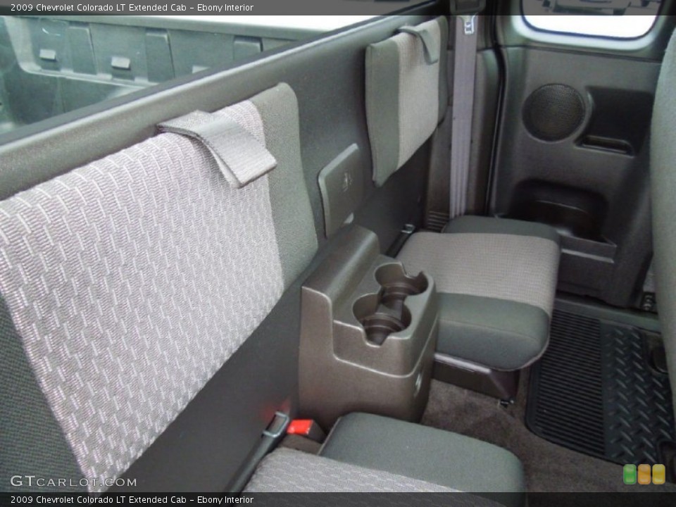 Ebony Interior Photo for the 2009 Chevrolet Colorado LT Extended Cab #70460152