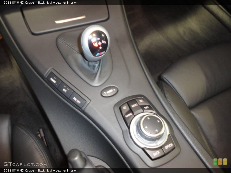 Black Novillo Leather Interior Transmission for the 2011 BMW M3 Coupe #70460257