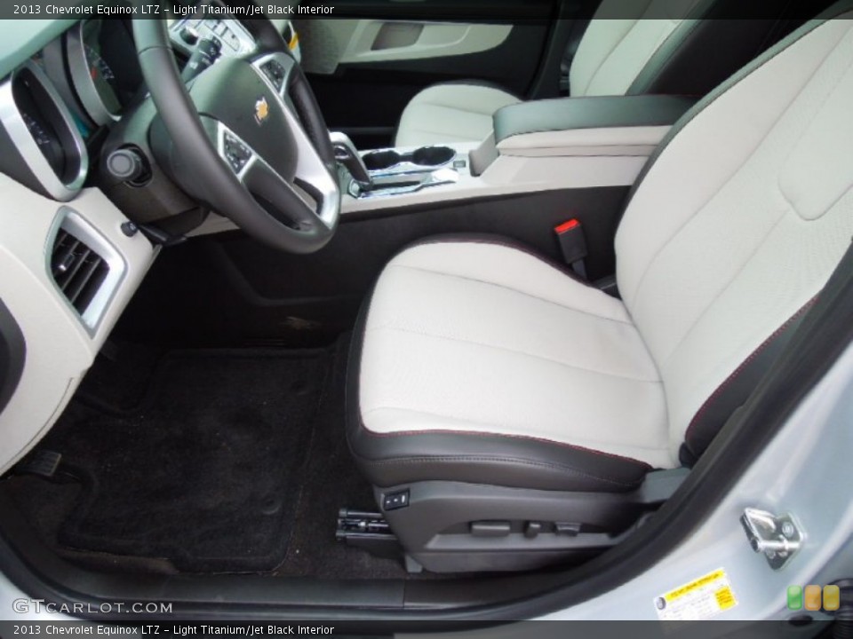 Light Titanium/Jet Black Interior Photo for the 2013 Chevrolet Equinox LTZ #70461460
