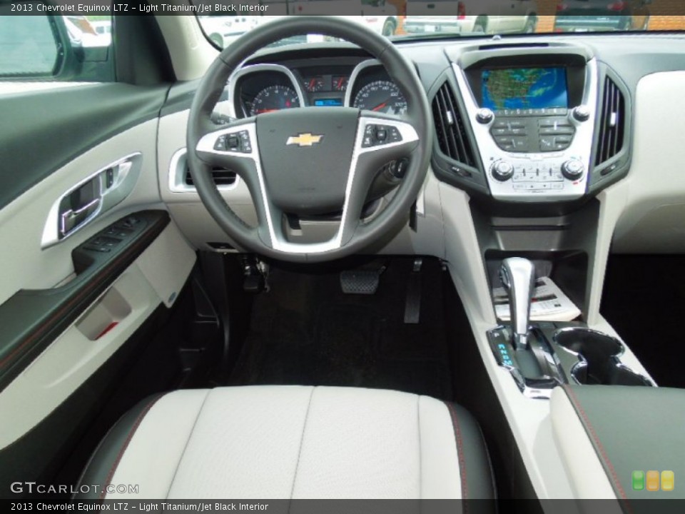 Light Titanium/Jet Black Interior Dashboard for the 2013 Chevrolet Equinox LTZ #70461550
