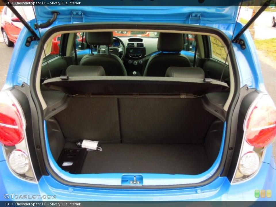 Silver/Blue Interior Trunk for the 2013 Chevrolet Spark LT #70462054