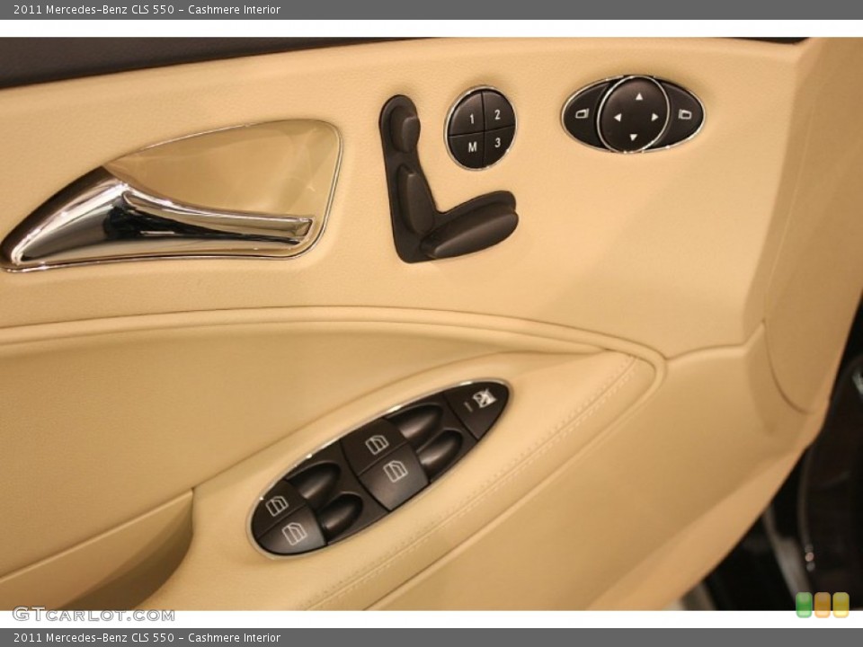 Cashmere Interior Controls for the 2011 Mercedes-Benz CLS 550 #70462390