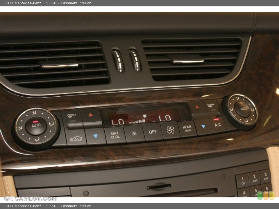 Cashmere Interior Controls for the 2011 Mercedes-Benz CLS 550 #70462648