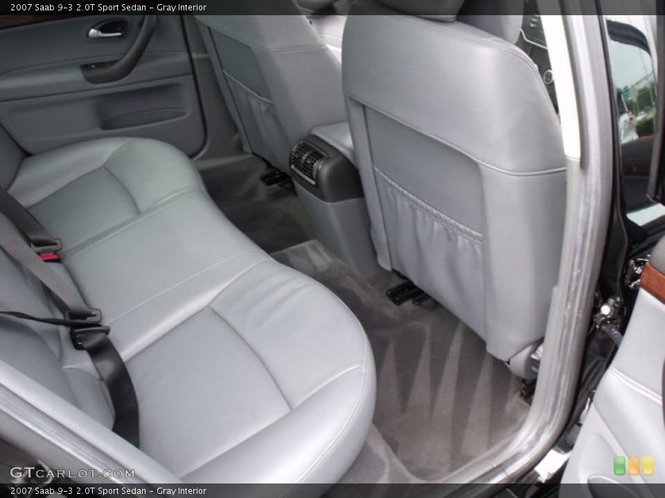 Gray Interior Photo for the 2007 Saab 9-3 2.0T Sport Sedan #70467082