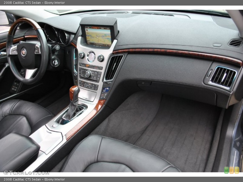 Ebony Interior Dashboard for the 2008 Cadillac CTS Sedan #70467091