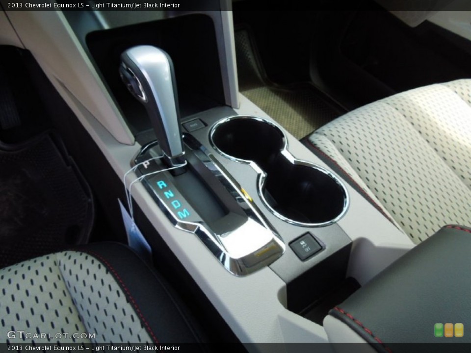 Light Titanium/Jet Black Interior Transmission for the 2013 Chevrolet Equinox LS #70469607
