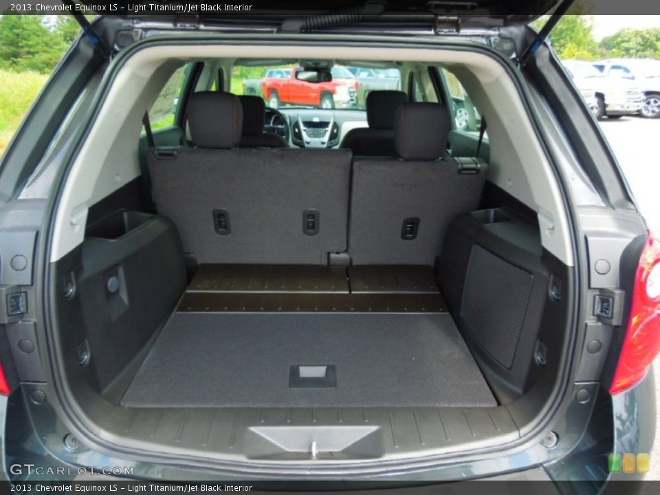 Light Titanium/Jet Black Interior Trunk for the 2013 Chevrolet Equinox LS #70469647