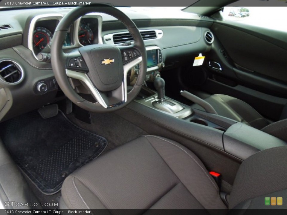 Black Interior Prime Interior for the 2013 Chevrolet Camaro LT Coupe #70470130