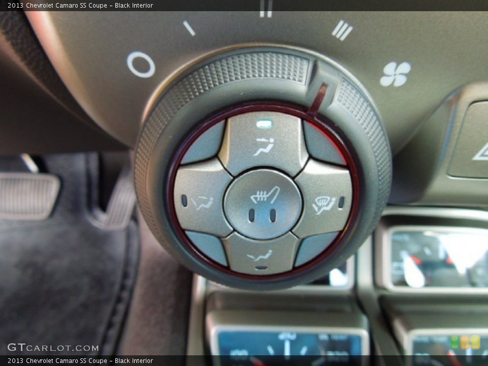 Black Interior Controls for the 2013 Chevrolet Camaro SS Coupe #70470217