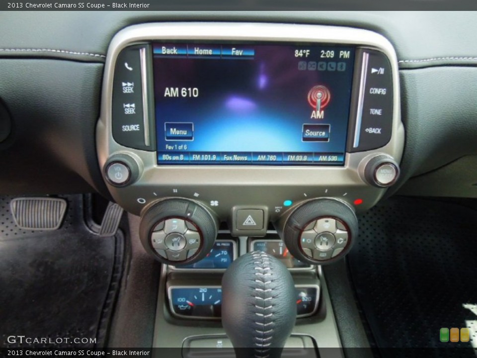 Black Interior Controls for the 2013 Chevrolet Camaro SS Coupe #70470229