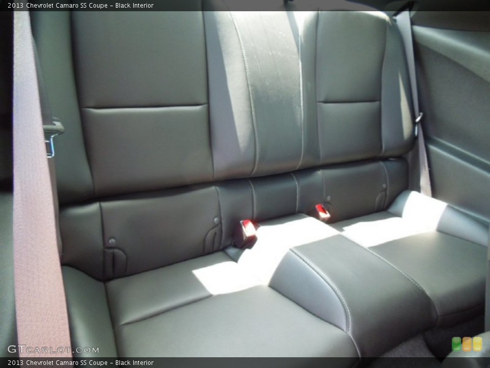 Black Interior Rear Seat for the 2013 Chevrolet Camaro SS Coupe #70470265