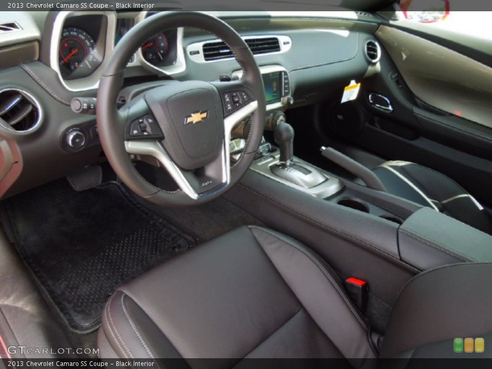 Black Interior Prime Interior for the 2013 Chevrolet Camaro SS Coupe #70470301