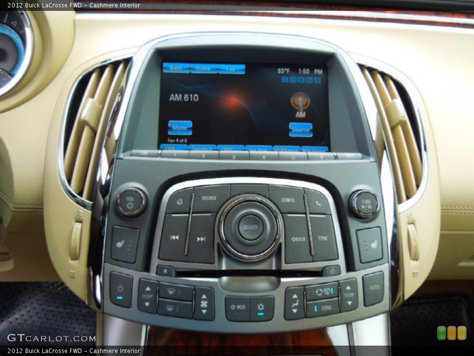 Cashmere Interior Controls for the 2012 Buick LaCrosse FWD #70470346