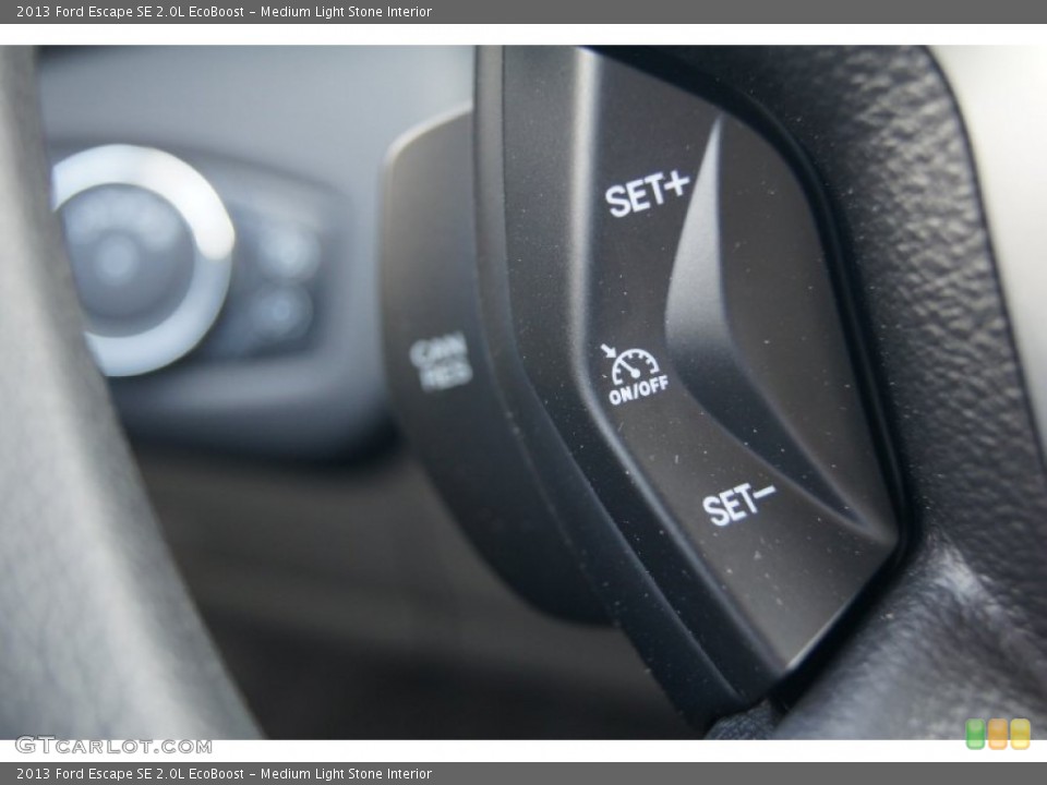 Medium Light Stone Interior Controls for the 2013 Ford Escape SE 2.0L EcoBoost #70476110